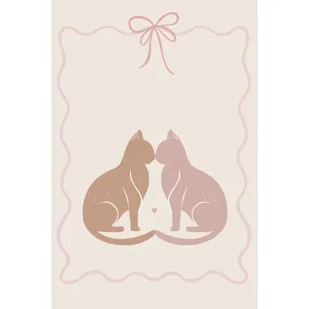 Plakát Plakát, Obraz - Two Cats in Love, Menina Lisboa