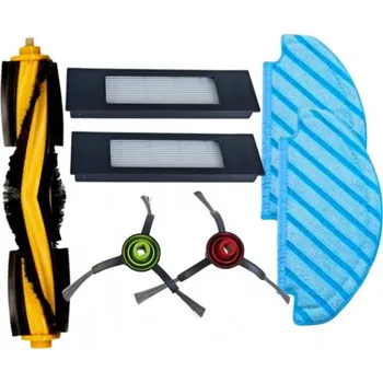 Sada příslušenství pro robotický vysavač HEPA filtry a kartáče pro vysavač ECOVACS Deebot N8 + a mopy, 10ks sada