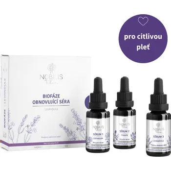 Nobilis Tilia Biofáze Obnovující séra Levandule, 3x20 ml