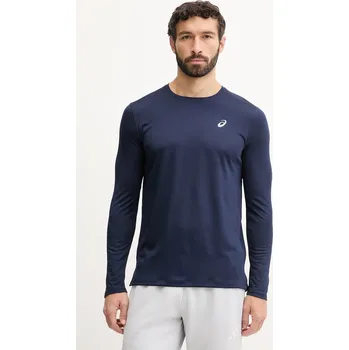 Pánské tričko Běžecké triko s dlouhým rukávem Asics Core 2011D219 námořnická modř 59X, vel. S