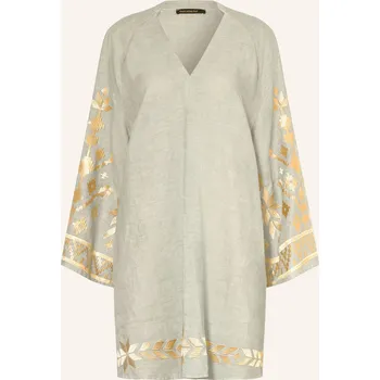 Dámské šaty Greek Archaic Kori Dámské Plážové Šaty Ios Z Lnu S Třpytivou...