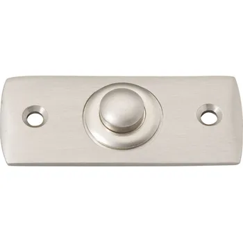 Domovní zvonek Heidemann 70409 tlačítka zvonku 1násobné poniklovaná 24 V/1 A