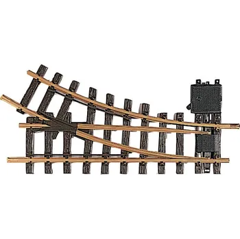 Modelová železnice 12000 kolej G LGB výhybka, pravá 300 mm 30 ° 645 mm 1 ks