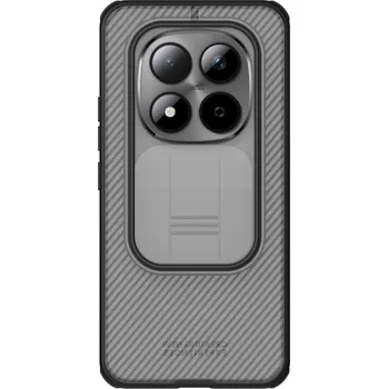 Náhradní kryt pro mobilní telefon Zadní kryt Nillkin CamShield PRO pro Xiaomi Redmi Note 15 Pro+ 5G, transparentní černá