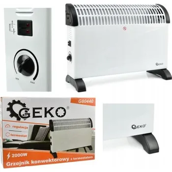 Přímotop Konvektorový ohřívač Geko 2000 W bílý