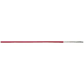 elektrický kabel LAPP 0049104 vysokoteplotní vodič, ÖLFLEX® HEAT 180 SIF, 1 x 0.75 mm², červená, metrové zboží