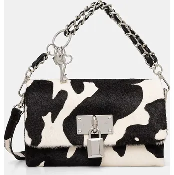 Kabelka Kožená kabelka Aldo JACKIEMINI JACKIEMINI.003 černá 99D, vel. ONE SIZE