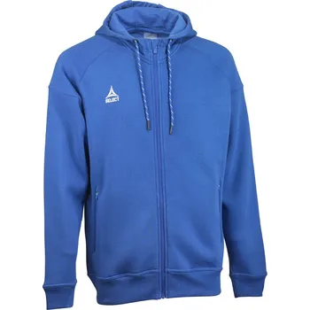 Pánská mikina Sportovní mikina Select Zip hoodie Oxford modrá Velikost: L Velikost: XL