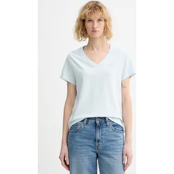 Pánské tričko Bavlněné tričko Levi's T2 PERFECT V LSE HOUSEMARK 005J6.0015 modrá 50X, vel. S