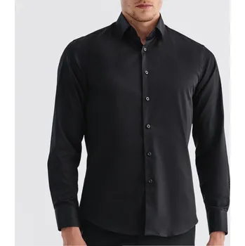 Pánská košile Pako lorente pánská košile slim s dlouhým rukávem bavlna velikost 176-182