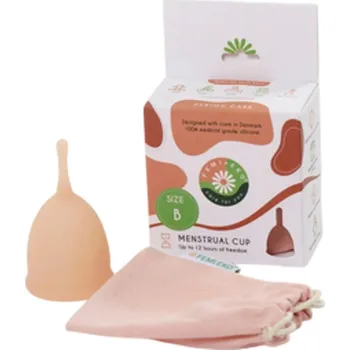 Menstruační kalíšek Menstruační kalíšek Femi.Eko Beige vel. M (B POWDER) Možnost vrácení zboží ZDARMA do 120 dnů!