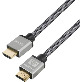 Audio kabel Maxtrack HDMI kabel Zástrčka HDMI-A, Zástrčka HDMI-A 1.50 m černá C 221-1,5HNL 8K UHD HDMI kabel