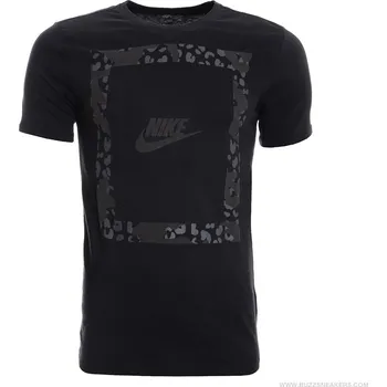Pánská móda Nike M NSW SS TEE FRAME LEOPARD 713943