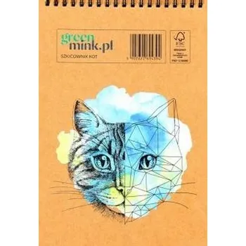 Set školních potřeb Szkicownik Kot