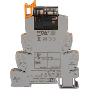 Relé Relé rozhraní 24V dc DPDT Lišta DIN PLC-RPT- 24DC/21-21AU/MS 250V ac/dc