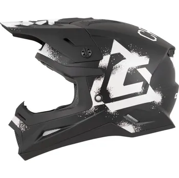 Helma na motorku Přilba Cross Cup 2 Crew, CASSIDA (černá matná/bílá) 2026 S (55 až 56 cm)