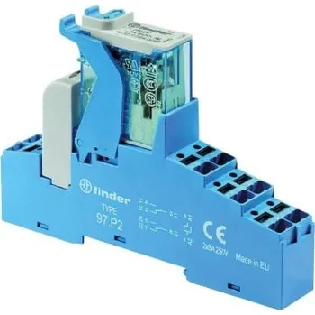 Relé Relé rozhraní 24V dc DPDT-2C/0 Lišta DIN 8A 4C 250/440V ac