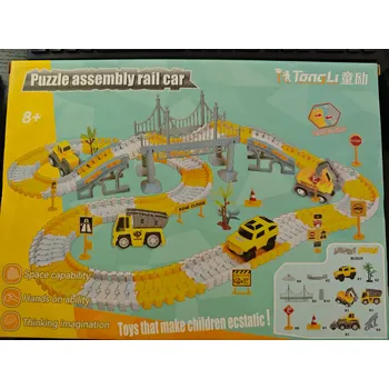 autodráha ZÁVODNÍ DRÁHA PRO AUTA INŽENÝR 343 DÍLKŮ ŠROUBOVÁK