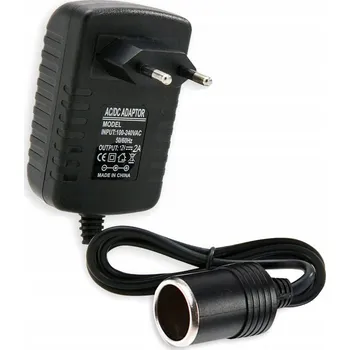 Měnič napětí Měnič napětí 230V-12V 24W 2A se zásuvkou zapalovače