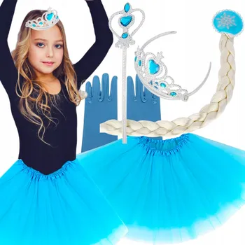 Karnevalový kostým Kostým Elsa Ledové Království Toys univerzální velikost