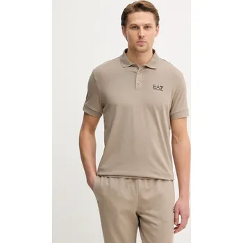 Pánské tričko Polo tričko EA7 Emporio Armani PJVQZ.8NPF14 béžová 80X, vel. S