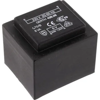 Transformátor Gerth PTF421801 transformátor do DPS 1 x 230 V 1 x 18 V/AC 8 VA 444 mA