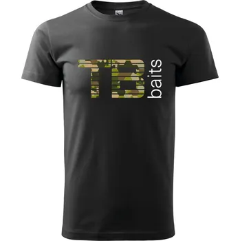 Pánské tričko TB Baits Tričko Hexa Camo - M