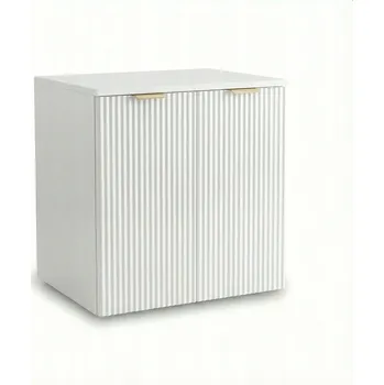 Koupelnový nábytek Koupelnová skříňka s dvířky ořech/bílá Willy