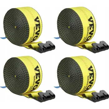 Upínací popruh Sada popruhů k navijáku 9,1 m Žluté 4 kusy