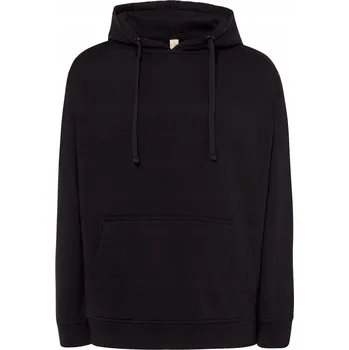 Pánská mikina Pánská mikina s kapucí Černá Tepláková JHK Mikina M