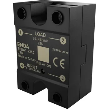 Relé Enda polovodičové relé EPDA1-225Z 25 A Spínací napětí (max.): 320 V/AC 1 ks