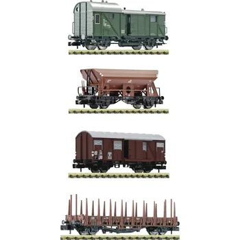 Modelová železnice Fleischmann 6660119 Sada 4 ks: Nákladní vozy značky DB