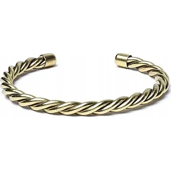 Náramek Náramek kroucený ve zlaté barvě