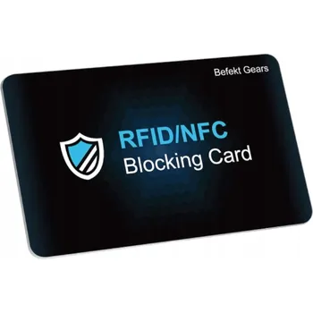 Zabezpečení domácnosti KARTA BLOKUJĄCA RFID NFC OCHRONA KART Bezkontaktních kreditních karet 13,56MHz