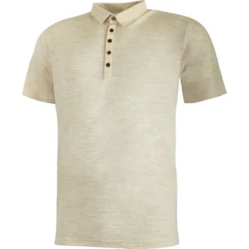 Pánské oblečení BASI pánské triko 50% Merino 50% Bambus - Béžová 7200 / XL / Béžová