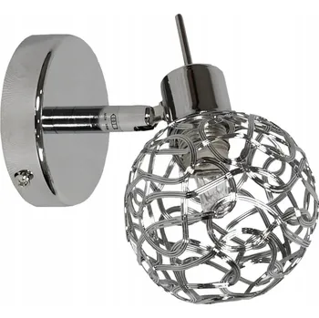 Nástěnný reflektor kulatý Candellux Lighting stříbrný