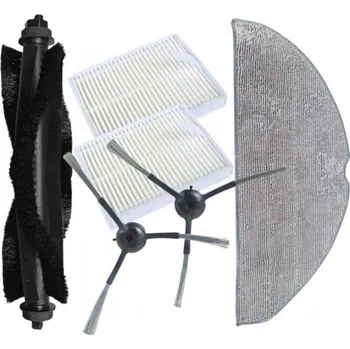 Sada příslušenství pro robotický vysavač HEPA filtry, kartáče a mop pro CECOTEC Conga 7490 Ultimate Home X-Treme 6ks sada