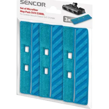 Sada mopů k tyčovému vysavači SENCOR SVC 0725BK