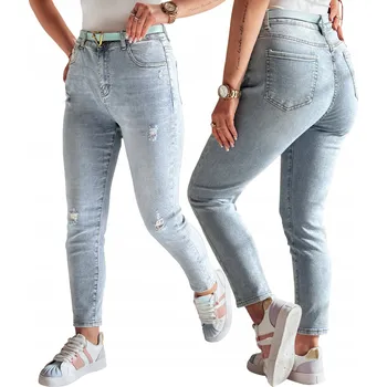 Dámské džíny DStreet UY2420 dámské slim džíny velikost XL
