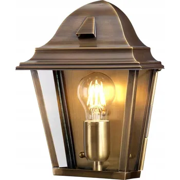 Nástěnné svítidlo Zlaté zahradní nástěnné svítidlo Elstead Lighting s paticí E27 a výkonem 60 W