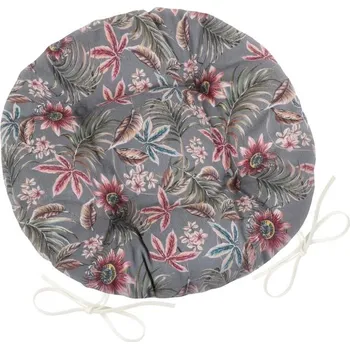Podsedák Bellatex Sedák DITA kulatý prošívaný průměr 40 cm mučenka