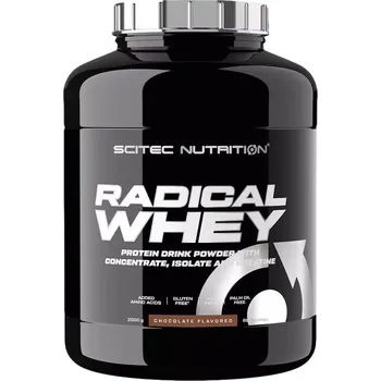 Protein Scitec Nutrition Radical Whey 2000 g, bílá čokoláda-malina