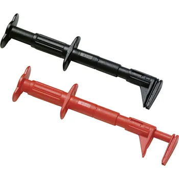 Měřicí kabel Fluke AC87 bezpečnostní měřicí svorka, zásuvka 4 mm, CAT III 600 V, červená, černá