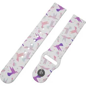 Chytré hodinky Strapido KOLIBŘÍCI řemínek 22 mm