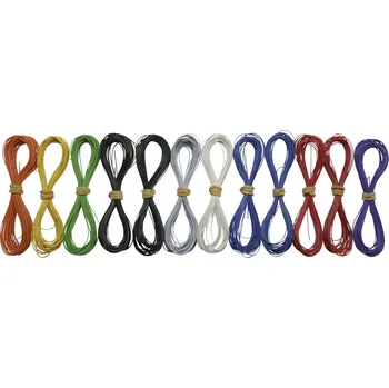 Modelová železnice TAMS Elektronik 73-09100-12 lanko pro modelářskou železnici 1 x 0.04 mm² barevná