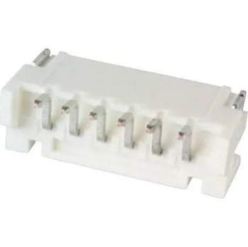 Elektrický konektor JST PH vestavná pinová lišta (standardní) 6, rozteč 2 mm, S6B-PH-SM4-TB (LF)(SN), 1 ks