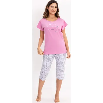Dámské pyžamo DÁMSKÉ PYŽAMO 735 W/26 růžová L