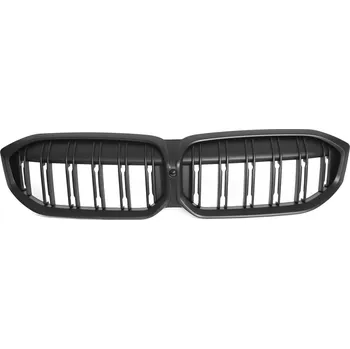 Kapota TUNING-TEC Přední maska, ledvinky BMW G20 G21 LCI 22- matná černá, dvojitá žebra