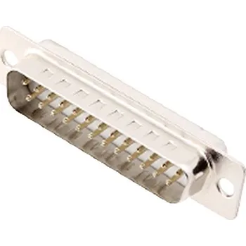 Redukce encitech DM25-SP-W 2108-0200-03 D-SUB kolíková lišta 180 ° Pólů: 25 pájecí kalíšek 1 ks Tray