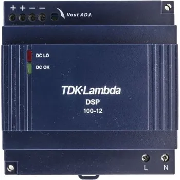 spínaný zdroj Napájecí zdroj na lištu DIN 100W, počet výstupů: 1 Spínaný 6A, výstup: 12V dc
